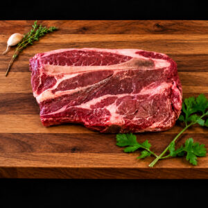 Black Angus chuck roast, Marbled Steak Still Life